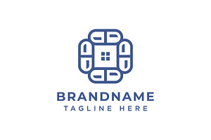 Capsule Home Logo, a Branding & Logo Template by Pray Art Design Studio