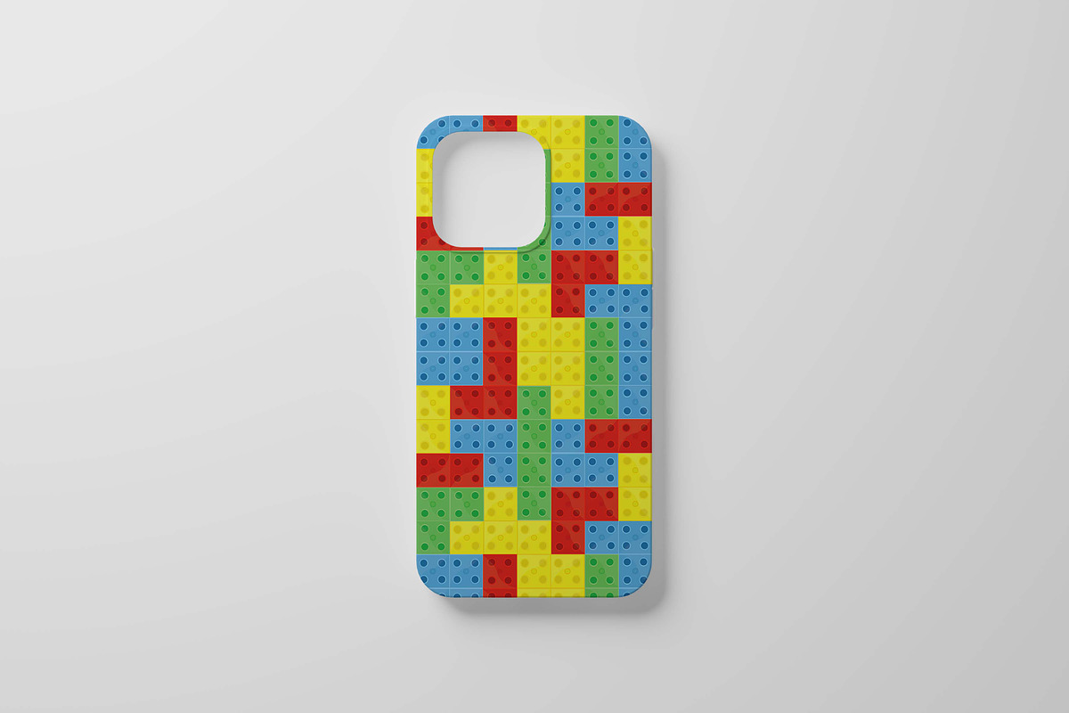 Pattern building blocks LEGO, a Pattern Graphic by Viktorijareut (Photo 2 of 3)
