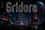 Gridora, a Slab Serif Font by Wow Magic (Thumbnail 2 of 4)