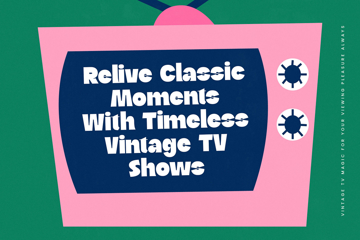 Pearl Mirage Retro Display Font, a Sans Serif Font by timelesstype.co (Photo 2 of 20)