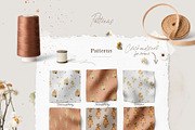 Scandi Nursery Watercolor Collection, a Texture Illustration by Creativeqube Design (Thumbnail 11 of 18)
