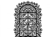 50 Floral French Window Ornament, a Decorative Illustration by Amazin_art (Thumbnail 25 of 35)
