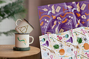 School of Witches and Magic Patterns, a Pattern Graphic by Michiru13 (Thumbnail 15 of 30)