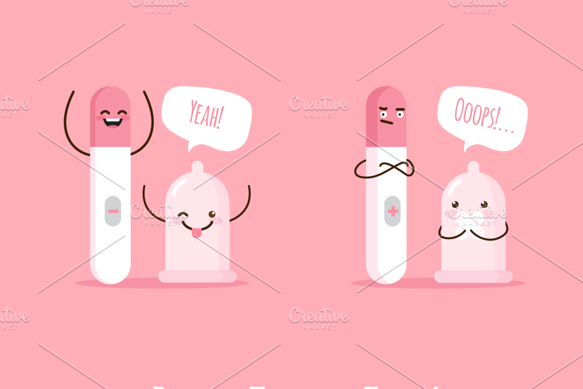 Cute and Funny Condom Emoticons, an Emoji Icon by Trapezoid (Photo 3 of 5)