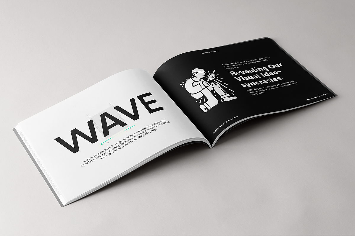 Klatsch Grotesk - Font Family, a Sans Serif Font by Migomojo Type House (Photo 5 of 12)