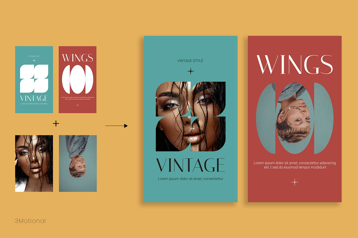 30 Elegance Mockup Photoshop Templat, an Advertising Mockup by 3Motional (Photo 3 of 10)