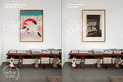 A1 Frame Festive Minimalist Mockup, an Advertising Mockup by WasMockups (Thumbnail 4 of 6)