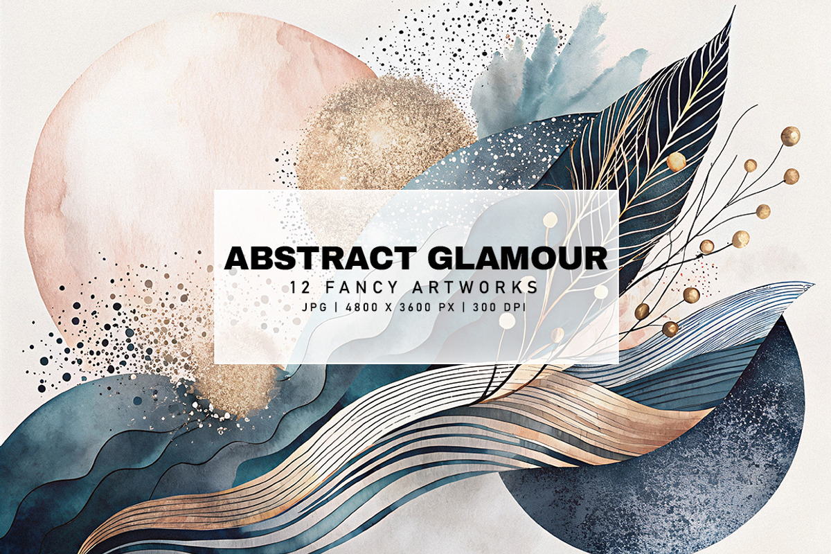 Abstract Glamour, a Decorative Illustration by Digital Art Creations (Photo 1 of 7)