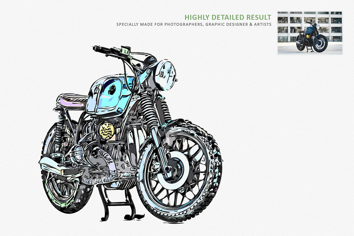 Vecto Maker - Photoshop Action Vol 2, an Action Add-On by A R T M A R T (Photo 5 of 10)