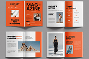 Fashion Magazine Design Layout, a Magazine Template by MightyDesign (Thumbnail 2 of 6)