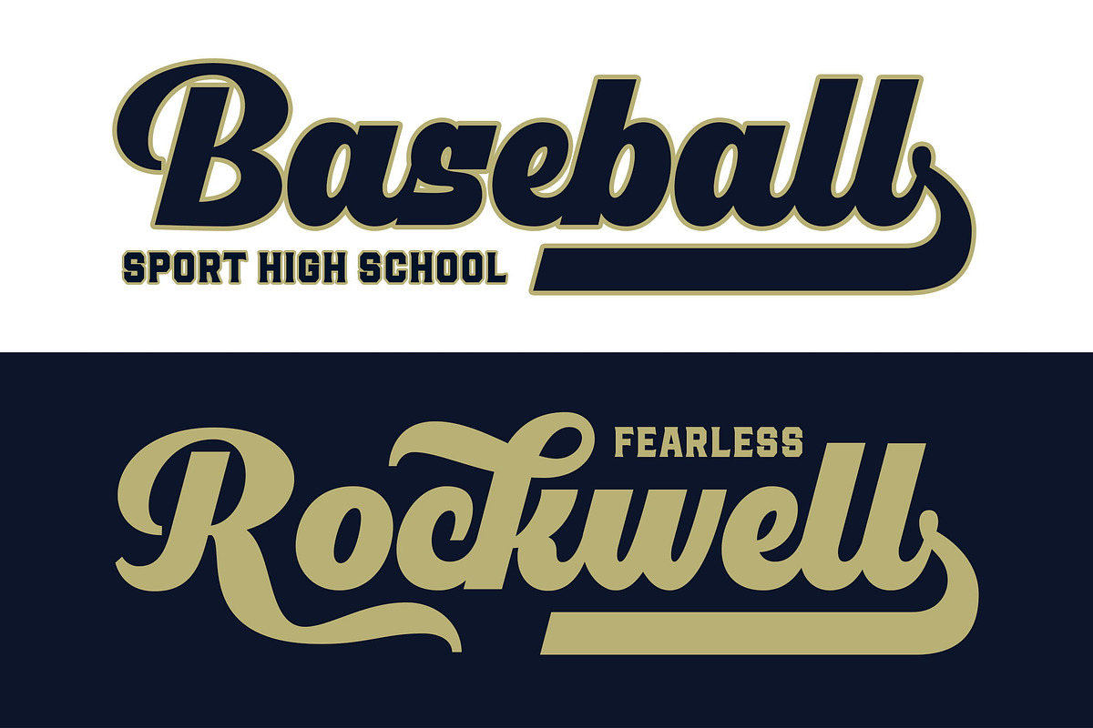 Thomkit Strike a Varsity Font Duo, a Serif Font by Blankids Studio (Photo 8 of 15)