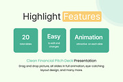 Clean Financial Pitch Deck Keynote, a Presentation Template by Loin Studio (Thumbnail 2 of 4)