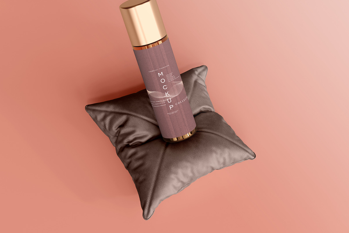 390+ Cosmetic Branding Mockup Scenes, a Cups & Container Mockup by pmvch (Photo 365 of 367)