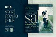 Sale - Social Media Pack + Printable, a Social Media Template by Touringxx Creative Studio (Thumbnail 1 of 6)