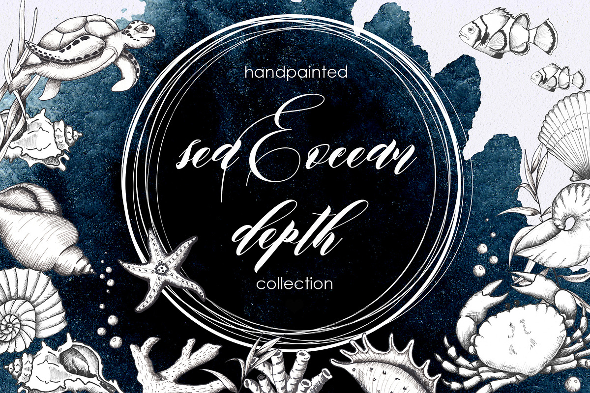 Ocean & sea underwater life, an Object Graphic by Ana-Sakuta (Photo 1 of 18)