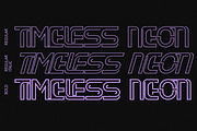 Timeless Neon Font, a Sans Serif Font by 177Studio (Thumbnail 8 of 8)