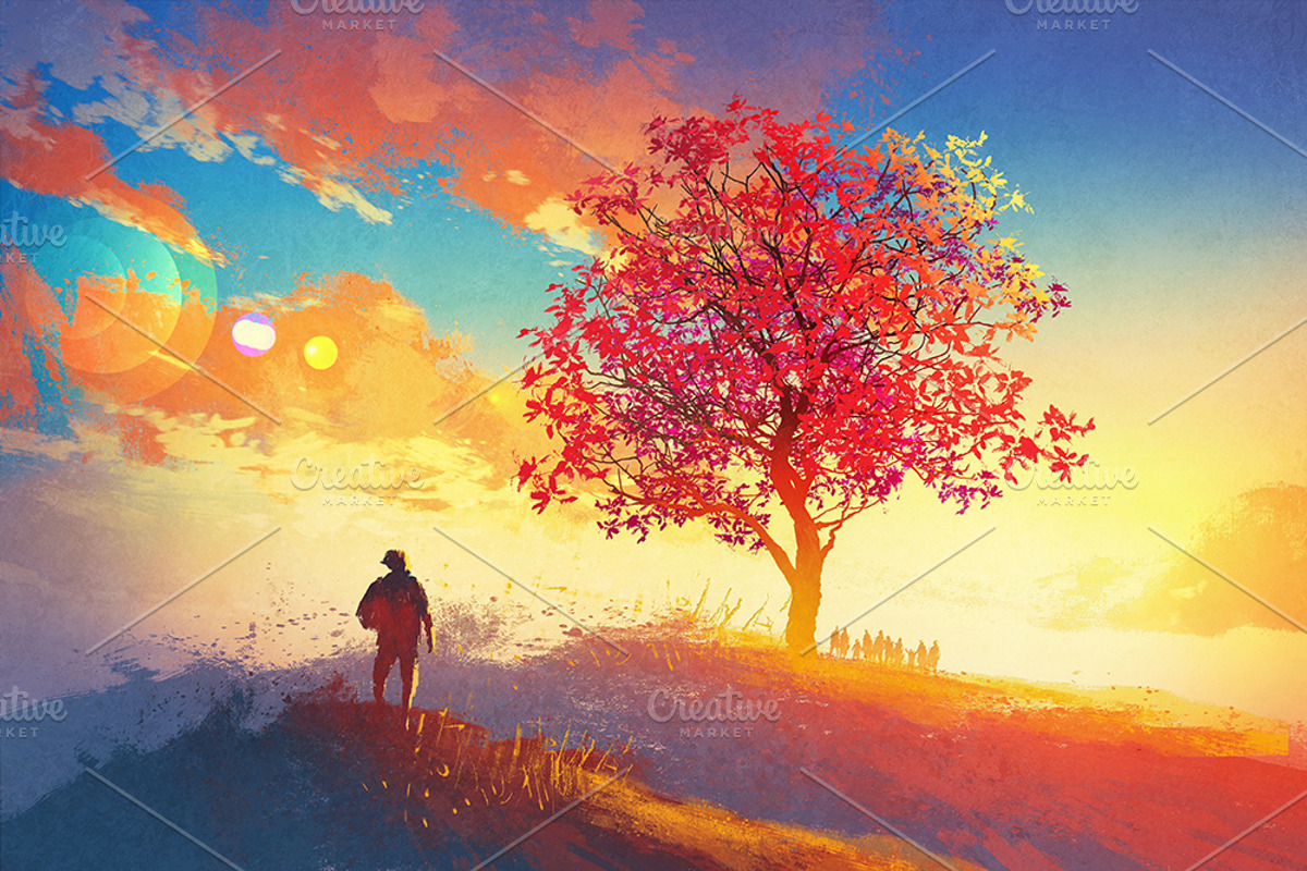 Coming home, a Texture Illustration by Grandfailure