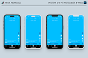 TikTok Ads Mockup, a Social Media Template by lprdesigns (Thumbnail 2 of 2)