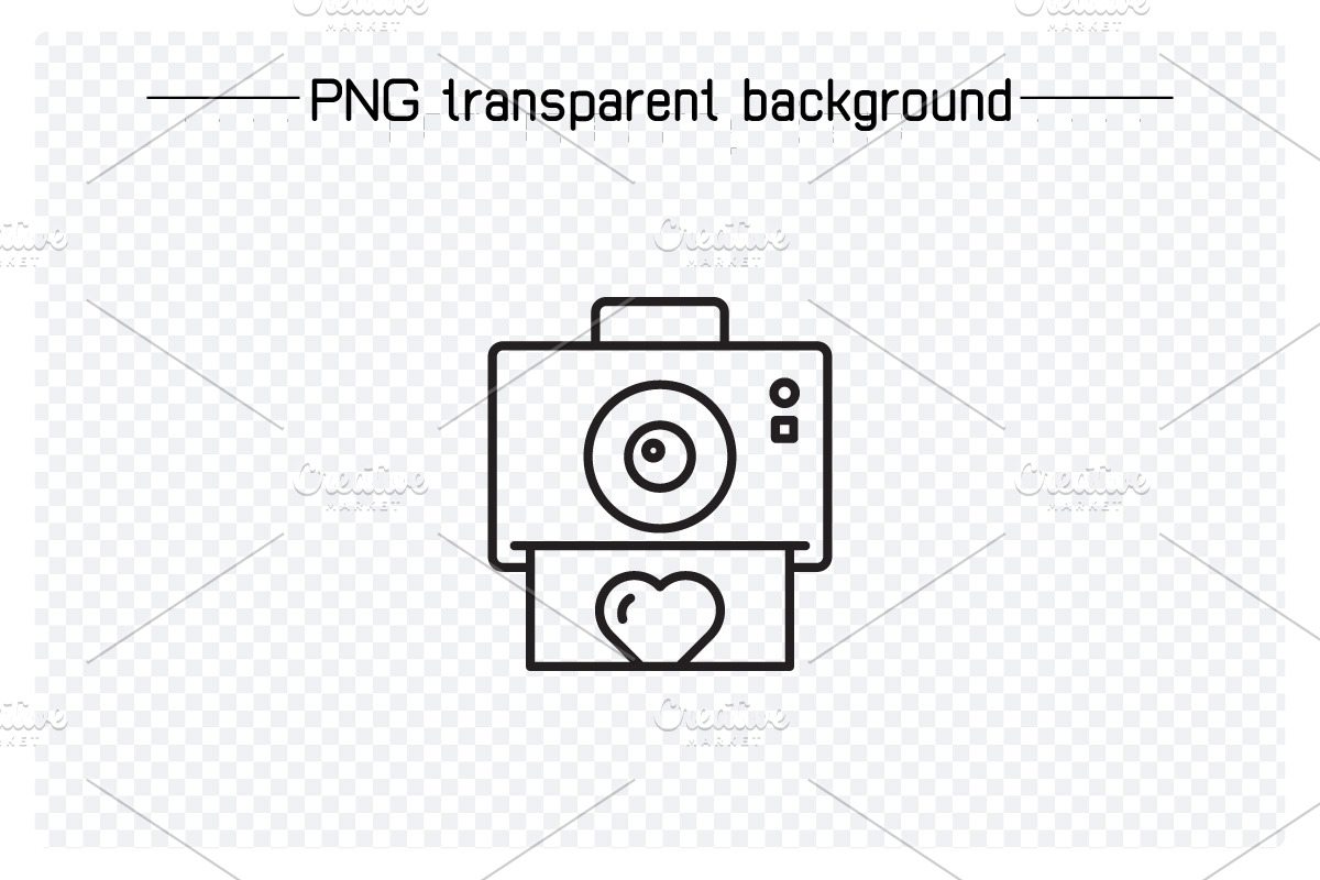 Wedding and Valentine Line Icons Set, an Outline Icon by Designfour (Photo 5 of 8)