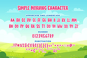 Simple Morning a Playful Font, a Font by Blankids Studio (Thumbnail 5 of 6)