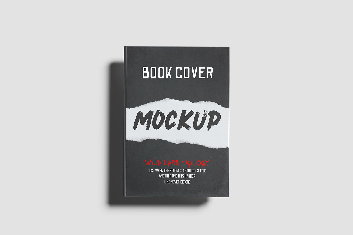 High-Quality Book Cover Mockup, a Books & Magazine Mockup by safrizalstudio (Photo 2 of 5)