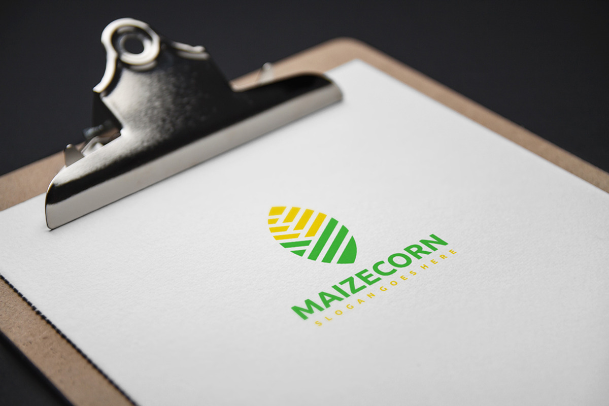 Maize Corn Logo, a Branding & Logo Template by 3ab2ou