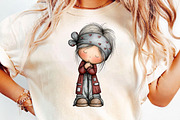 Praying Kids Clipart Bundle, an Illustration by DreamCafeArt (Thumbnail 7 of 8)