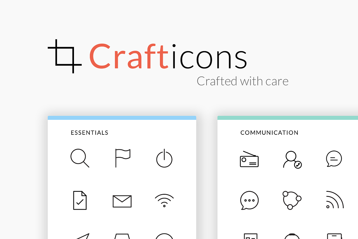 Crafticons, an Outline Icon by Crafticons.com (Photo 1 of 6)