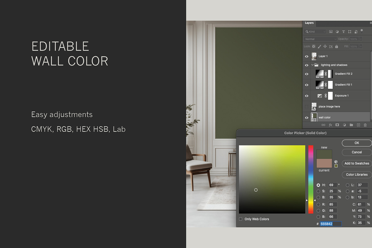 Paris Home | Bedroom No. 1 Mockup, a Household Mockup by Blixa 6 Studios (Photo 5 of 7)