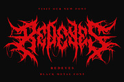 Onerock | Black Metal Font Vol.6, a Blackletter Font by Madhaline Studio (Thumbnail 2 of 18)