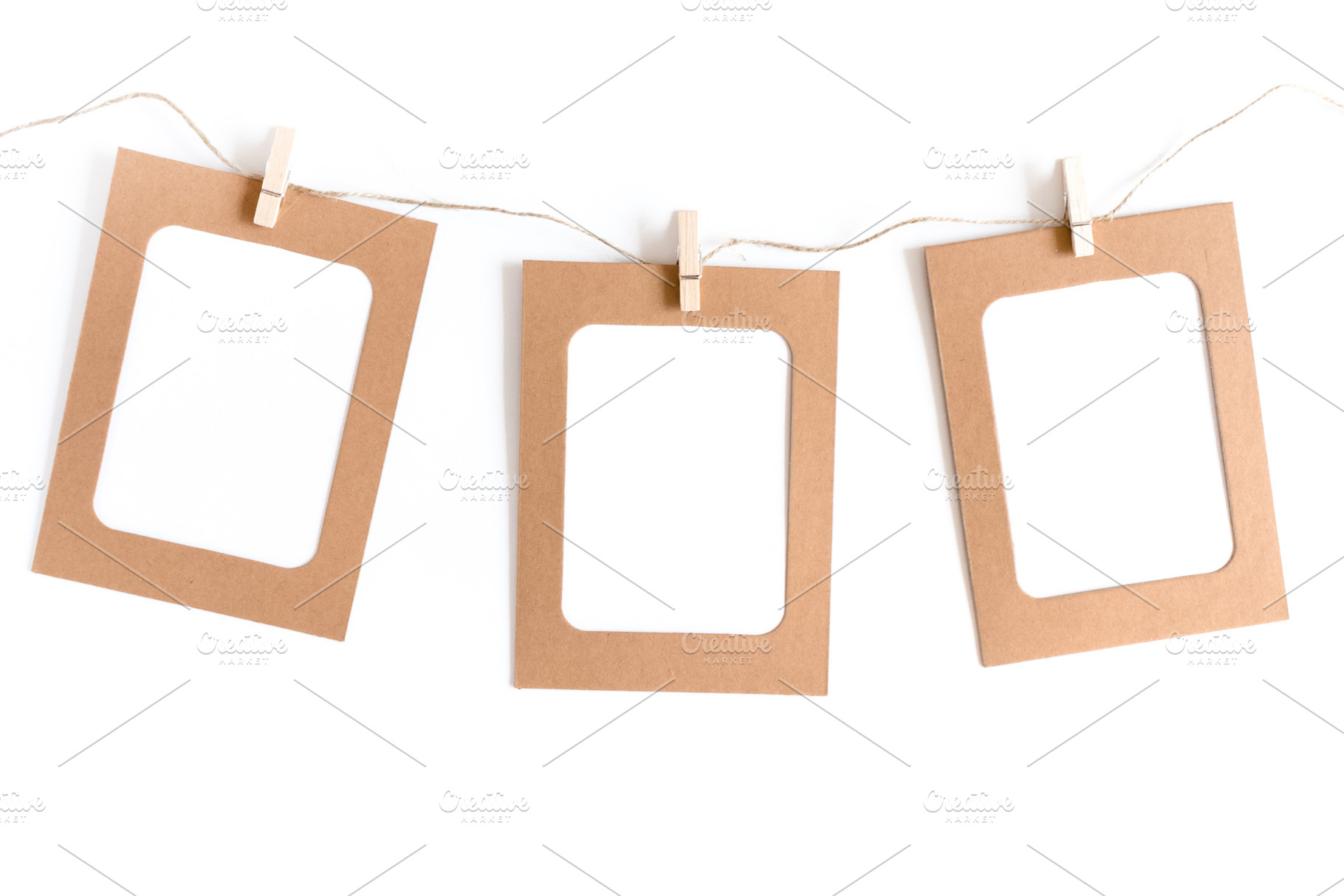 Kraft paper frames, an Arts & Entertainment Photo by rorygez fresh