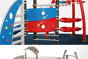 Kids Playground Equipment With Slide