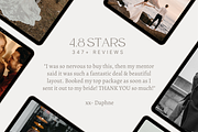 BOHO Wedding Photography Bundle, a Magazine Template by Signature Edits (Thumbnail 4 of 7)