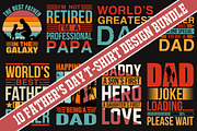 Father's Day T-shirt Design Bundle, a Graphic by Libby Wishes (Thumbnail 1 of 8)