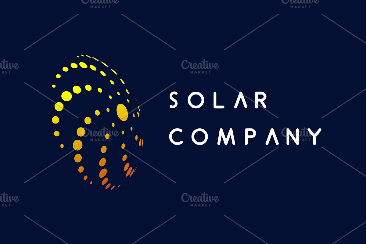 Solar Swirl Nature Logo Design Icon, a Branding & Logo Template by Morvana Crew