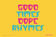 Sabiné - A Fun & Funky Display Font, a Sans Serif Font by Komet & Flicker (Thumbnail 4 of 12)