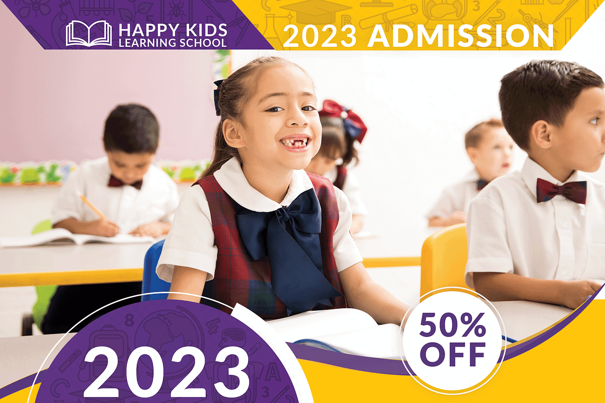 Kids Education Flyer, a Flyer Template by Ample Rising