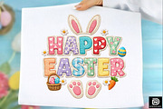 Latch Yarn Happy Easter Png, an Illustration by Watercolor design (Thumbnail 1 of 4)