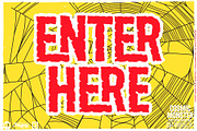 Cosmic Monster - Faux Ligature Font, a Sans Serif Font by Remedy667 (Thumbnail 3 of 9)