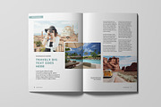 Travel Magazine Template, a Magazine Template by xtratimebd (Thumbnail 7 of 9)