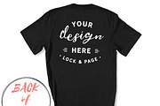 Back Of T-Shirt BC3001 Mockup Bundle, a Shirt Mockup by lock and page (Thumbnail 18 of 88)