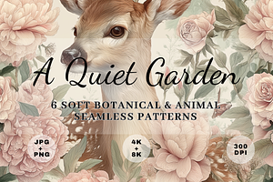 A Quiet Garden Pattern Bundle