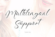 Whispering Signature, a Handwritten Font by Letterara (Thumbnail 11 of 11)