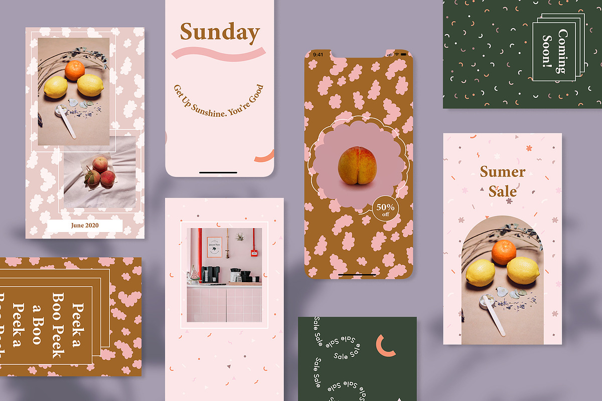 Good Vibes Branding Kit, a Branding & Logo Template by Emma Make (Photo 16 of 22)