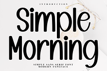 Simple Morning