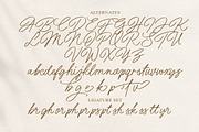 Rich Relation Handwritten Script, a Script Font by Letterhend Studio (Thumbnail 7 of 11)