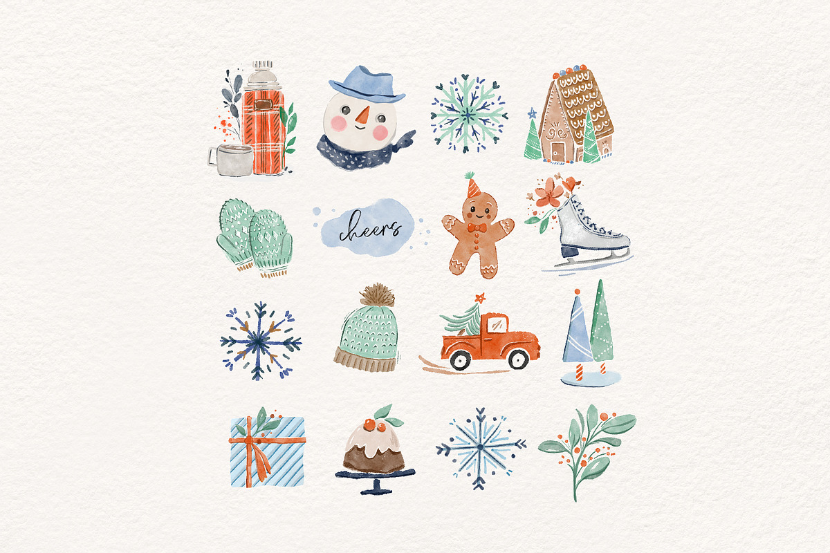64 Watercolor Instagram Highlight, an Illustration by beatriceviyiwi (Photo 4 of 5)