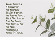 Riposya Typeface, a Handwritten Font by QR Design Studio (Thumbnail 2 of 9)