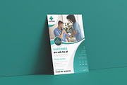 Sale medical flyer design template, a Flyer Template by Workhu (Thumbnail 3 of 4)