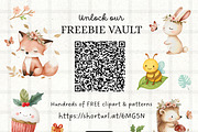 Autumn Elements - Cute Fall PNG, an Animal Illustration by PaintPixelCo (Thumbnail 10 of 10)